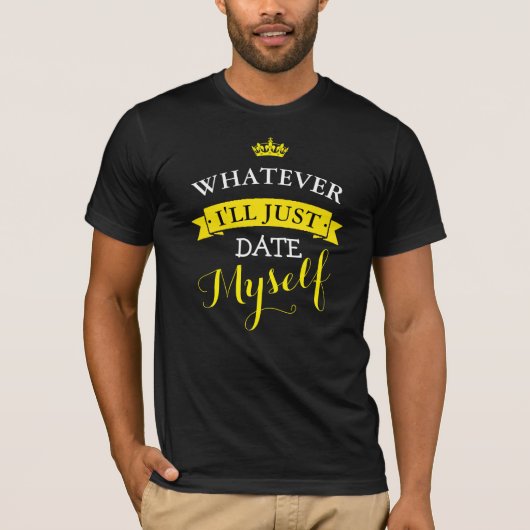 私が今付き合おうと Tシャツ (正面)