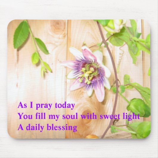 私が今日祈るように マウスパッド (正面)