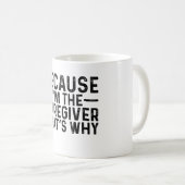 私が介護をする人だから コーヒーマグカップ (正面右)