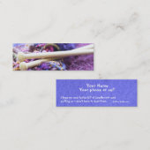 私が付いているニット接触カード コーリングカード (正面/裏面)