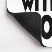 私が付いている仕事人々 マウスパッド (コーナー)