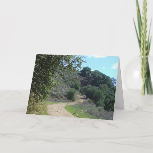 私が付いている歩行 カード (正面)