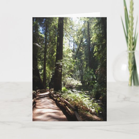 私が付いている歩行 カード (正面)