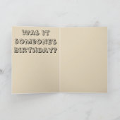 私が何か忘れ? カード (内部)