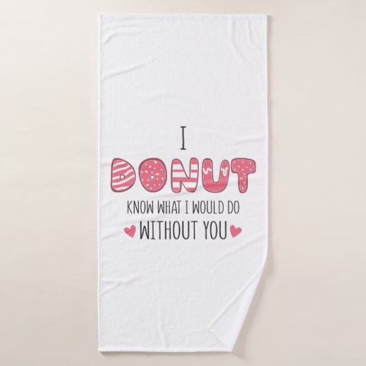 私が何をするか分からないカップルの贈り物 バスタオル (バスタオル)