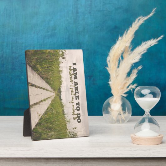 私が何を考えても フォトプラーク (側面)