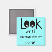 私が作った冷蔵庫磁石のカスタマイズ可能な外観 マグネット (正面/裏面)