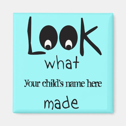 私が作った冷蔵庫磁石のカスタマイズ可能な外観 マグネット (正面)