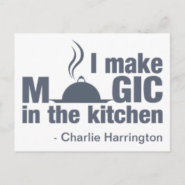 「私が作る魔法」名前をカスタムする ポストカード