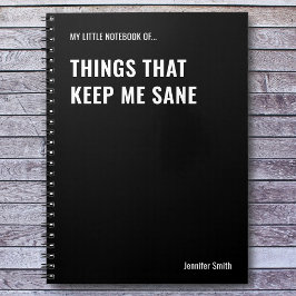 私が保抱えた事おもしろい引用文 ノートブック