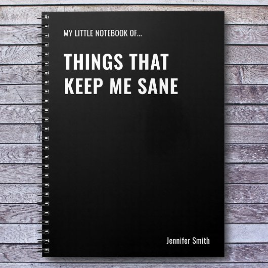 私が保抱えた事おもしろい引用文 ノートブック