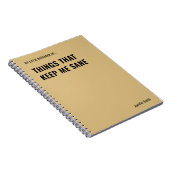 私が保抱えた事おもしろい引用文 ノートブック (右側)