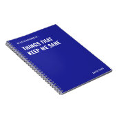 私が保抱えた事おもしろい引用文 ノートブック (右側)