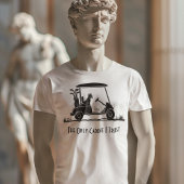 私が信頼している唯一のキャディはカート内のゴールデンレトリバー Tシャツ