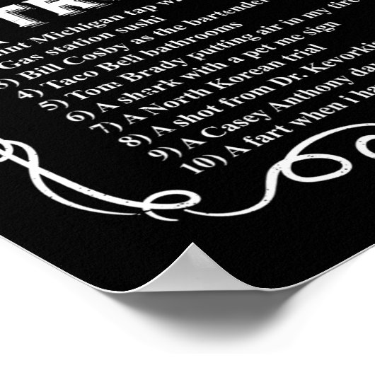 私が信頼するものドナルド・トランプアンチPotus V ポスター (角)