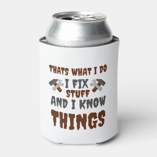 私が修正する事は、私は物と私は知っている 缶クーラー (缶正面)