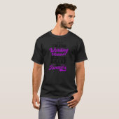 私が優秀で素晴らしい結婚式コーディネーターだと知ってるでしょ Tシャツ (正面フル)