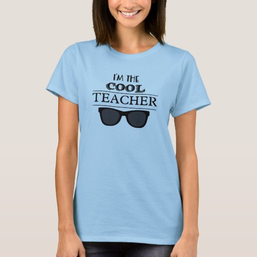 私が先生だクール Tシャツ (正面)
