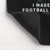 私が再びファンタジー素晴らしサッカー荷車を引くファンタジー マウスパッド (コーナー)