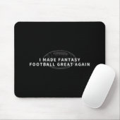 私が再びファンタジー素晴らしサッカー荷車を引くファンタジー マウスパッド (マウス)