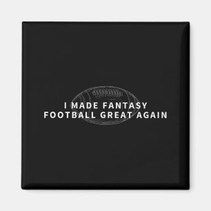私が再びファンタジー素晴らしサッカー荷車を引くファンタジー マグネット