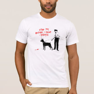 私が再度絵を描く前に私をストップ Tシャツ