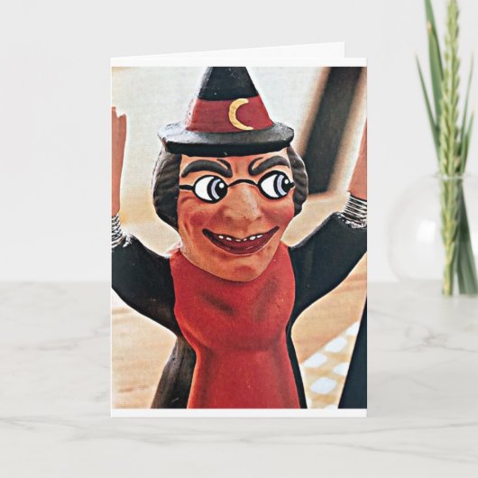 私が出来る唯一考えの人は「あなた」ハロウィン カード (正面)