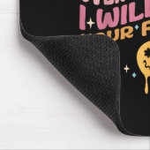 私が刺激を受け過ぎたときに話しかけないでくれ マウスパッド (コーナー)