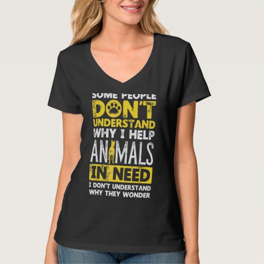 私が動物を飼っている理由を理解していない人救済もいるのが1 Tシャツ (正面)