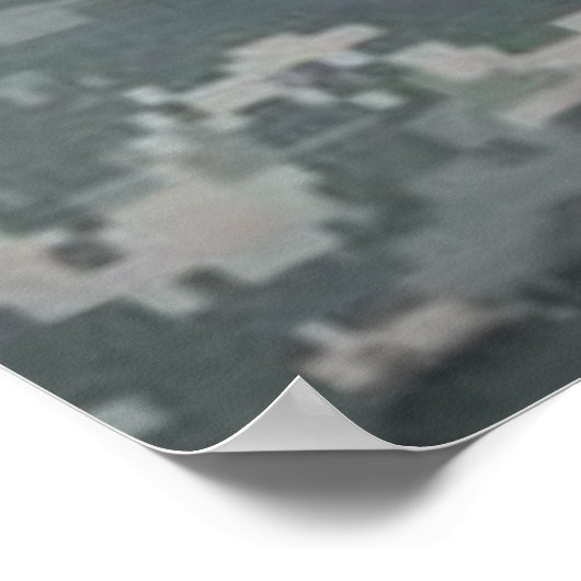 私が務めた – イラクの戦闘退役軍人 ポスター (角)