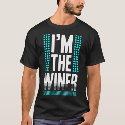 私が勝ちです Tシャツ (正面)