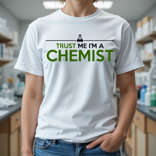 私が化学者だと信じて Tシャツ