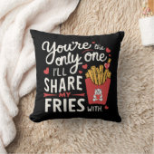 私が友達と共有する友達おもしろいは クッション (ブランケット)