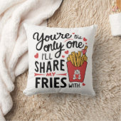 私が友達と共有する友達おもしろいは クッション (ブランケット)