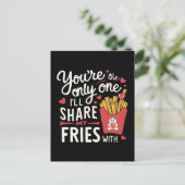 私が友達と共有する友達おもしろいは ポストカード (スタンド正面)