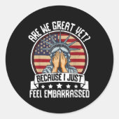 私が反素晴らし対を始めたの感じか ラウンドシール (正面)