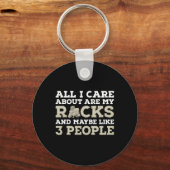 私が取り上げているのは私の岩の地質学の岩の狩り キーホルダー (正面)