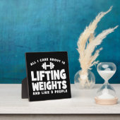 私が取り上げ気にることは全て重量の持ち上げだ。おもしろいトレーニング フォトプラーク (インサイチュ)