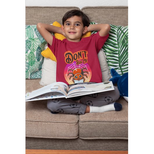 私が可愛いクモ読だと言うな Tシャツ