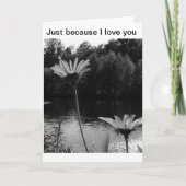 私が君のカードを愛しているからさ カード (正面)