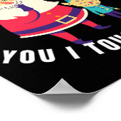 私が君の考え事で私は私の小妖精や小人のクリスマスをTouch ポスター (角)