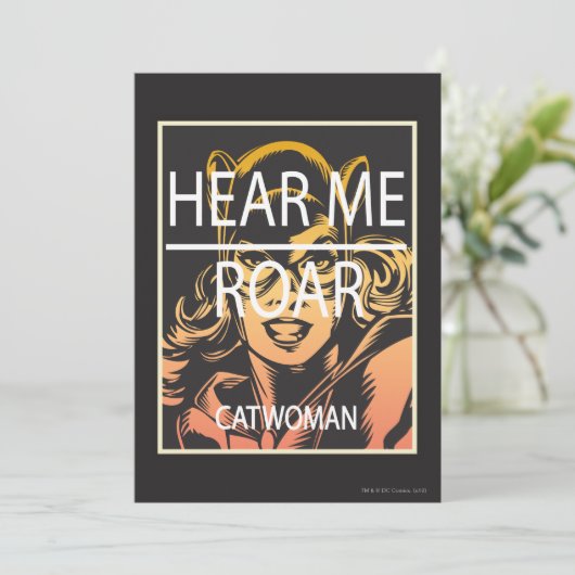 私が吠える声を聞く 招待状 (スタンド正面)