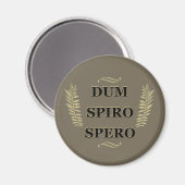 私が呼吸している間、私は願っている マグネット (正面/裏面)