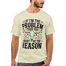 私が問題ならTシャツ