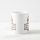私が困るナマケモノおもしろいデザインSweatshirt コーヒーマグカップ (中央)