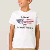 私が国歌の代表をする Tシャツ (正面)
