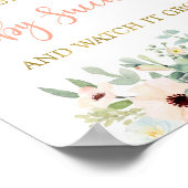 私が多肉化する兆候を見る ポスター (角)