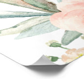 私が多肉化する兆候を見る ポスター (角)