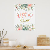 私が多肉化する兆候を見る ポスター (キッチン)