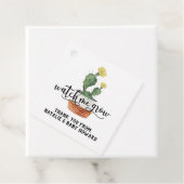 私が多肉栽培シャワーメッセージカード フェイバータグ (インサイチュ)